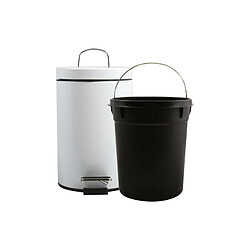 POUBELLE 3L BLANCHE AVEC SEAU AMOVIBLE MSV - 100022