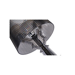 ICONIK INTERIOR Lampe de Table - Petite Lampe de Salon Design - Bour Noir