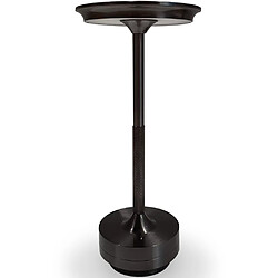 ICONIK INTERIOR Lampe de table LED portable – rechargeable par USB – Yurea Gris foncé