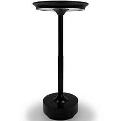 ICONIK INTERIOR Lampe de table LED portable – rechargeable par USB – Yurea Noir
