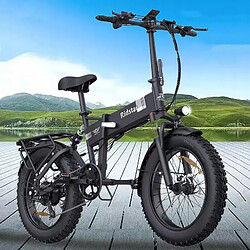 Vélo électrique Pliable - Ridstar H20 1000W -Batterie Amovible 48V 15Ah - Autonomie 50km/h - Vitesse 20“*4.0”