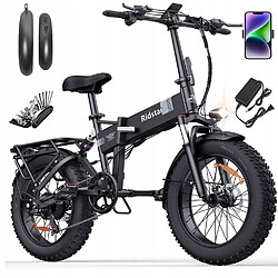 Vélo électrique Pliable - Ridstar H20 1000W -Batterie Amovible 48V 15Ah - Autonomie 50km/h - Vitesse 20“*4.0”