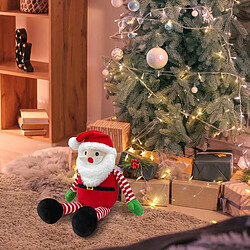 Arzopa Peluche Interactif le père Noël en avec sons et chansons répétitifs