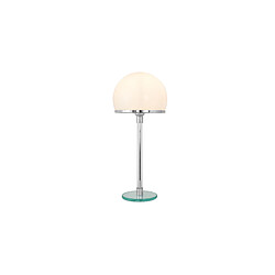 ICONIK INTERIOR Lampe de Table - Lampe de Bureau Design - Nauhas Blanc