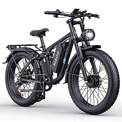 Acheter Vélo Électrique Ridstar E26 PRO - Double moteur 2000W - Batterie Amovible 48V 23Ah - Vitesse 50km/h - Roue 26"