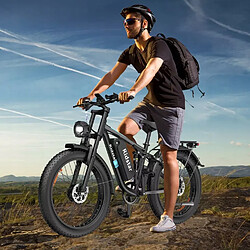 Vélo Électrique Ridstar E26 PRO - Double moteur 2000W - Batterie Amovible 48V 23Ah - Vitesse 50km/h - Roue 26" pas cher