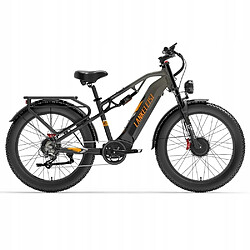 Avis Vélo électrique LANKELEISI MG800 MAX - Double moteur 2000W - samsung batterie 48V 20Ah pneus 20"*4.0 et freins hydrauliques VTT