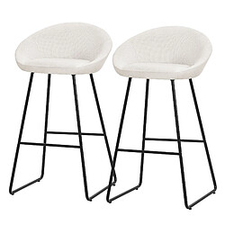 Ml-design Tabourets de bar - Beige