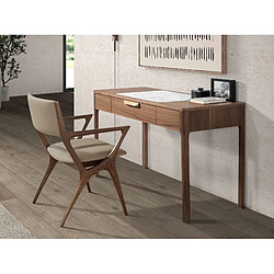 Acheter Angel Cerda Chaise en similicuir vison