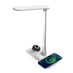 Inovalley Lampe de bureau avec triple Station de charge à induction
