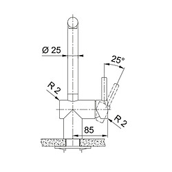 Acheter Mitigeur avec douchette anthracite - 911214SBVL - FRANKE