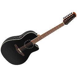 Standard Balladeer Deep Contour Cutaway 12 Black Ovation