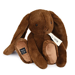 Linnea Peluche lapin 32 cm polyester collection LE LAPIN marron café