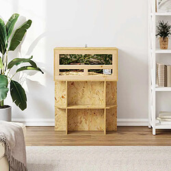 Acheter vidaXL Terrarium Marron 60 x 30 x 80 cm OSB