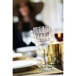 Cristal d'Arques Macassar - 6 verres à pied 35 cl