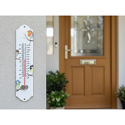 Thermomètre oiseaux aquarelle - Esschert Design