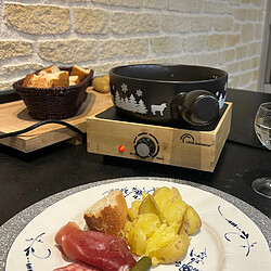 Avis Service à fondue 8 personnes bois - 8966 - Little Fondue Meuuuh - LITTLE BALANCE