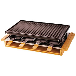 Appareil à raclette 8 personnes 1200w bois - 8501 - Premium 8 - LITTLE BALANCE