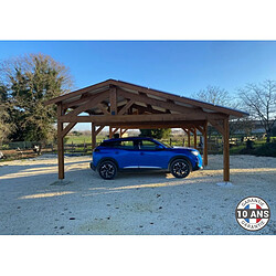 Cpbf Auvent 44m² 5.5x8m