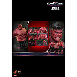 Hot toys Figurine Marvel Red Hulk – Rouge