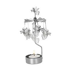 Pluto Ange en argent bougie rotative
