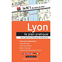 Lyon : le plan pratique : Bron, Saint-Fons, Vénissieux, Villeurbanne