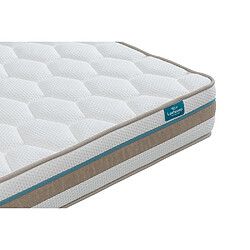 Leafsleep Matelas Nature Cloud Visco — mousse viscoélastique, soutien orthopédique et tissu Tencel. pas cher