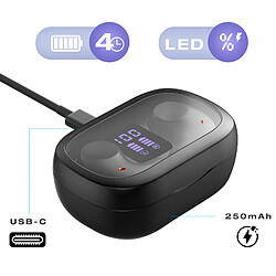 Avizar Écouteurs sans Fil Bluetooth Noir pas cher