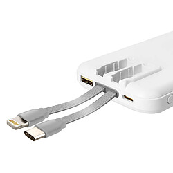 MAXEXCELL Powerbank MagSafe 10000mAh Blanc