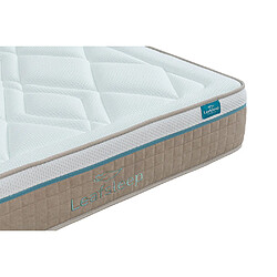 Avis Leafsleep Matelas Nature Prime Viscogel — Gel viscoélastique thermorégulateur, tissu Tencel™.