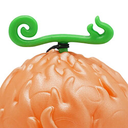 Teknofun Lampe LED 7cm Modèle Flame Flame Fruit ONE PIECE avec Dragonne Orange