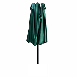 Akord Parasol de jardin rectangulaire - Vert foncé