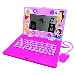 Lexibook Ordinateur portable éducatif bilingue Disney Princesse (FR/EN)