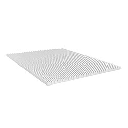 Acheter Mercado do Colchão Matelas Noble Deluxe, ressorts ensachés, mousse viscoélastique et mousse profilée, hauteur ±30 cm.