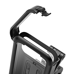 Avizar Support Vélo / Moto Téléphone avec Coque Intégrale Étanche et Tactile Noir pas cher