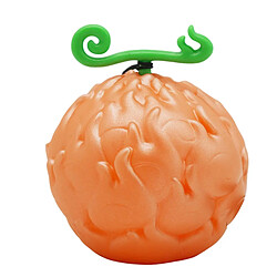 Teknofun Lampe LED 7cm Modèle Flame Flame Fruit ONE PIECE avec Dragonne Orange