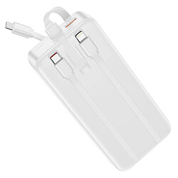MAXEXCELL Batterie de Secours 20000mAh Blanc