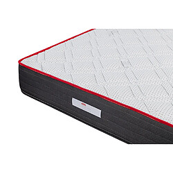 Avis Matelas Energy Mercado do Colchão — mousse haute résilience 25 RS ferme, tissu 3D respirant et maille à l'aloe vera.