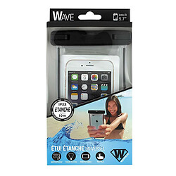 Acheter Wantalis Pochette Étanche IPX8 pour Smartphone Immersion 10 mètres Noir transparent