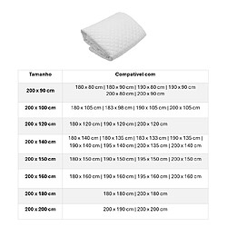 Indream Protège-matelas imperméable, respirant et silencieux pour matelas jusqu'à 30 cm. pas cher