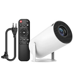 Avizar Vidéoprojecteur Android 11 avec WiFi et Bluetooth Home Cinema Orientable 180° Blanc pas cher