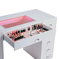 Fenchilin Coiffeuse de maquillage LED - 130 cm