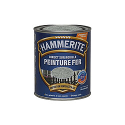 HAMMERITE FER MARTELE 0.75L GRIS ARGEN HAMMERITE - 5093601