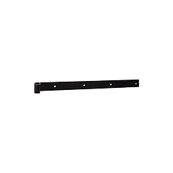 Afbat Penture bout carré en applique - Noir