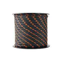 Chapuis Corde tressée manutention - Noir/orange