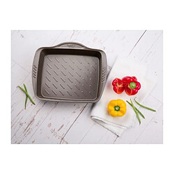 Avis Pyrex plat à four rectangulaire en acier - Chocolat