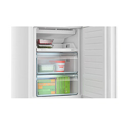 Réfrigérateur combiné 61cm 279l nofrost blanc - KGN33NWDA - BOSCH pas cher
