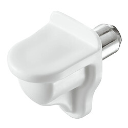 Taquet plastique de console boîte de 100 HAFELE 282 12 705 BT100 Taquet plastique de console HAFELE 282-12-705-BT100 boîtes de 100 - plastique blanc avec goupille acier Ø5 mm capacité 3,1 kg/pce