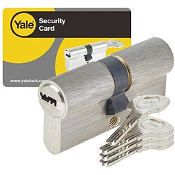 Yale Cylindre de serrure débrayable - Gris