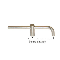Cadap Poignée de porte archet - Inox brossé